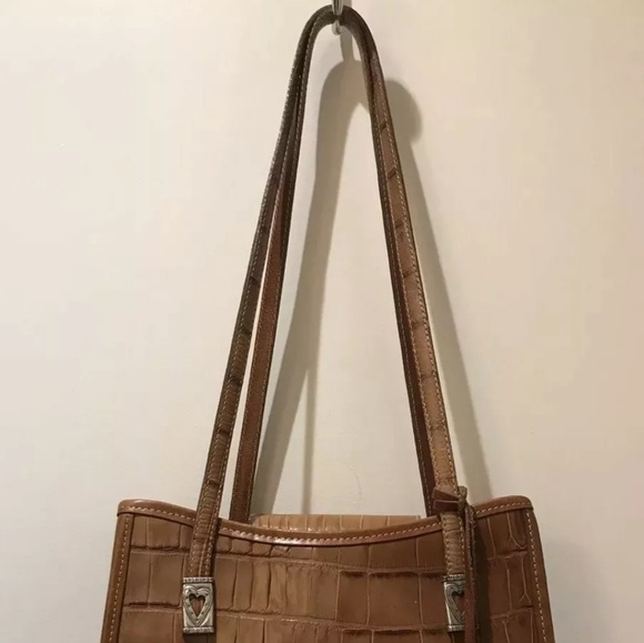 Brighton Vintage Tan Leather Handbag - Picture 2 of 8